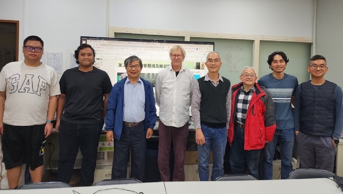 美國馬里蘭大學機械系教授來台交流